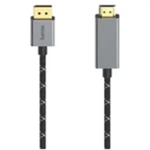 Comparateur de prix : Hama Câble vidéo, f . Displayport - f . Hdmi, ultra-hd 4k@60hz, alu, 1,50 m