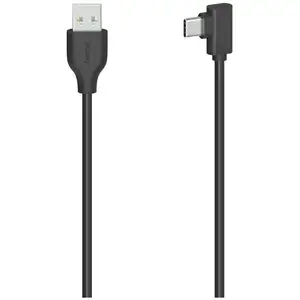 Comparateur de prix : Hama Câble USB-C, mâle USB-C - mâle USB-A, 90°, USB 2.0, 480 Mbit/s, 0,75m