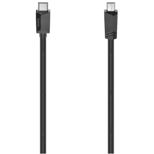Comparateur de prix : Hama Câble USB-C, mâle USB-C - mâle mini-USB-B, USB 2.0, 480 Mbit/s, 0,75 m