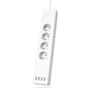 Comparateur de prix : Multiprise WiFi, 10 a, protect. contre surch., 4 ports de charge usb (176574) - Hama