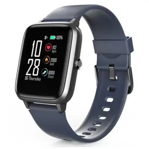 Hama Montre Connectée Fit Watch 4900 00178604 1.3 LCD Bluetooth GPS IP68 Android iOS Bleu pas cher