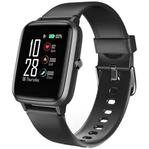Comparateur de prix : Hama Montre Connectée Fit Watch 5910 00178606 1.3'' Bluetooth GPS iOS Android Silicone Noir