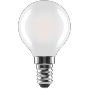 Amp. fil. led, E14, 470LM remp. 40W, amp. goutte,blc CHD,MTE,RA90,RÉG. XavaxVendu parboulanger