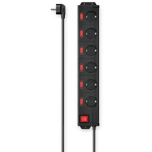 Comparateur de prix : Hama Multiprise 223160 6 Prises Avec Interrupteur 1.4 M