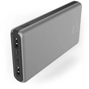 Hama Power Pack "ALU15HD" 15 000 mAh, 3 sort. : 1 USB-C, 2 USB-A, argentéVendu paramazon