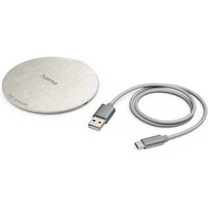 Chargeur sans fil - HAMA - QI-FC10 métal - 10 W - Compatible smartphones QI - Design élégantVendu paramazon