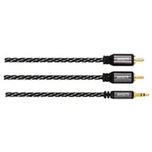 Comparateur de prix : Avinity Câble audio, stéréo 2 fich. RCA mâles - jack mâle stéréo 3,5 mm, 1,5 m