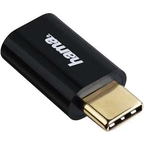 Hama USB-C Adapter - Adaptateur USB - Micro-USB de type B (F) pour 24 pin USB-C (M) - USB 2.0 - noirVendu paramazon