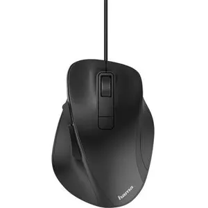 Hama MC-500 - Souris - optique - 6 boutons - filaire - USB - noir pas cher