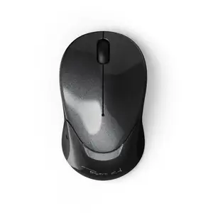 Souris optique sans fil Hama Mini Pesaro 2.4 - Anthracite - 3 boutons - 1200 dpi pas cher