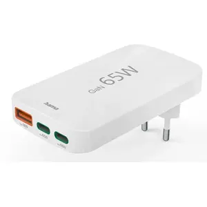 Comparateur de prix : Hama Mini Chargeur Mural Usb-a Et Usb-c Qc+pd 65w