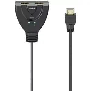 Hama 00205323 Commutateur HDMI 4K 2x1 HDMI noir pas cher