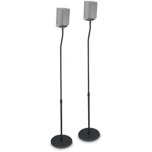 Comparateur de prix : Hama Supports pieds ajustables en hauteur pour enceintes Noir