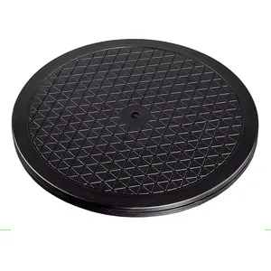 Hama Plateau tournant Universel, L, 32 cm de diamètre, Noir pas cher