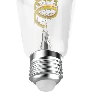 Comparateur de prix : Hama Smart LED Filament E27 ST64, WLAN, Matter, 4,9 W, RGBW