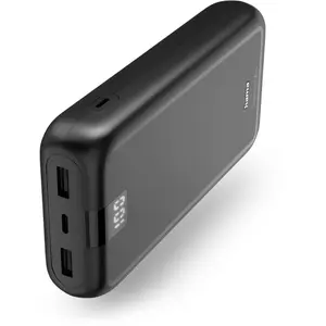 Powerbank (batterie supplémentaire) 24000 mAh Fast Charge LiPo anthracite - Hama pas cher