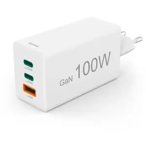 Comparateur de prix : Hama Mini Chargeur Mural Usb-a Et Usb-c Qc+pd+gan 100w