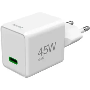 Comparateur de prix : hama 00201983 hama Adaptateur de charge GaN blanc, 45 Watt