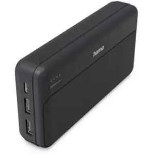 Batterie externe HAMA 20000mAh Pocket 2 USB-A anthracite pas cher