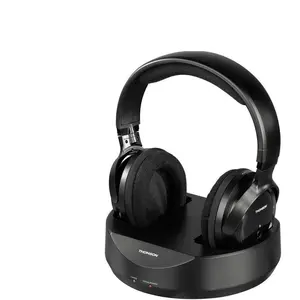 Thomson WHP3001BK Écouteurs Sans fil Arceau Musique Noir pas cher