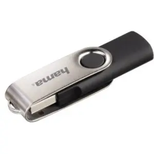Clé USB - HAMA - FlashPen Rotate - 128 Go - USB 2.0 - Vitesse 6 MB/s pas cher