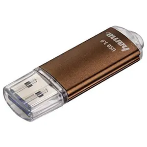 Clé USB - HAMA - FlashPen Laeta - 128 Go - USB 3.0 - Marron pas cher