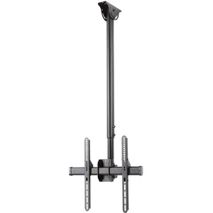 Support TV plafond - HAMA - 00118655 - Inclinable et pivotable - VESA jusqu'à 400x400 pas cher