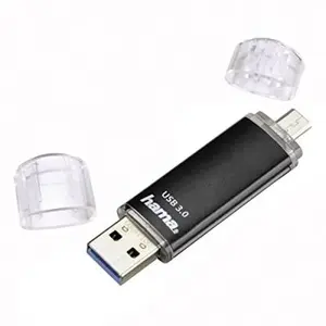 Comparateur de prix : Hama flashPen laeta clé (128Go 45 mBit/s uSB 3.0 (noir)