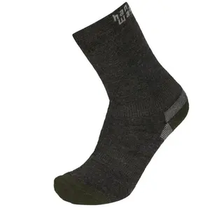 Hanwag Thermo Socke - Chaussettes randonnée Asphalt / Dark Green 39 - ... pas cher