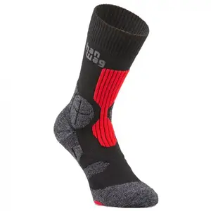 Hanwag Trek Socke - Chaussettes randonnée Asphalt / Red 39 - 41 pas cher