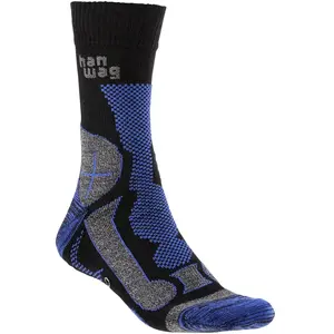 Hanwag Chaussettes Merino Trek  royal blue - 39-41