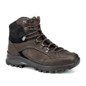 Hanwag Bangri - Chaussures randonnée homme Chestnut / Black 47 pas cher