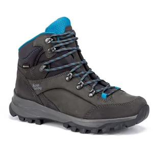 Hanwag Banks Lady GTX - Chaussures trekking femme Asphalt / Ocean 38 pas cher