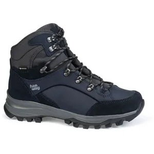Hanwag Banks Lady GTX - Chaussures trekking femme Navy / Asphalt 39 pas cher