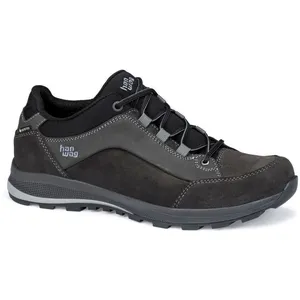 Hanwag Banks Low GTX - Chaussures randonnée homme Asphalt / Black 41.5 pas cher