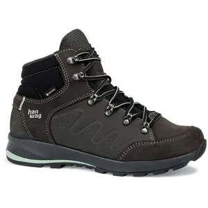 Hanwag Torsby Lady GTX - Chaussures trekking femme Asphalt / Mint 37 pas cher