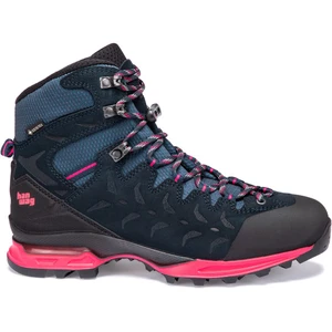 Comparateur de prix : Hanwag Makra Trek Lady GTX - Chaussures trekking femme Navy / Pink 39