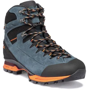 Hanwag Makra Trek GTX - Chaussures trekking homme Steel / Orange 48 pas cher