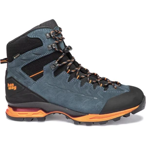 Comparateur de prix : Hanwag Makra Trek GTX - Chaussures trekking homme Steel / Orange 42