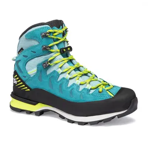 Hanwag - Makra Pro Lady GTX - Chaussures de montagne taille 7,5, turquoise pas cher
