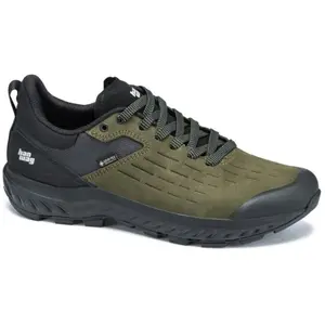 Hanwag - Kaduro Low GTX - Chaussures randonnée homme Olive / Black - 4... pas cher