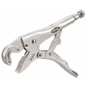 Comparateur de prix : Vigor Pince-étau à mâchoires courbées   V3739   Taille 16   27 mm