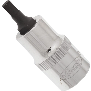Comparateur de prix : Vigor Douille mâle à 6 pans intérieurs   V2101   Carré creux 1/2 pouce (12,5 mm)   Profil à 6 pans intérieurs   Taille 5 mm
