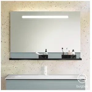 Burgbad Fiumo Miroir, SFXP120F3957, pas cher