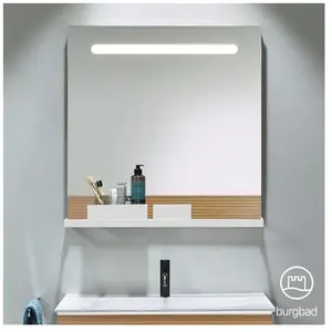 Burgbad Fiumo Miroir, SFXU080F3960, pas cher