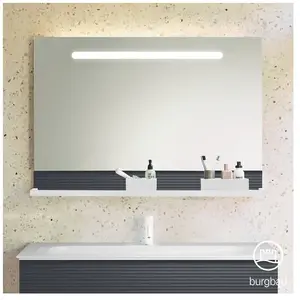 Burgbad Fiumo Miroir, SFXU120F3958, pas cher