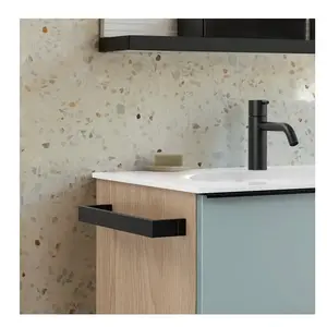 Burgbad Fiumo Barre porte-serviette de toilette, HHAO015, pas cher