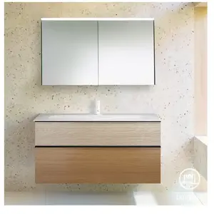 Burgbad Fiumo Vasque avec meuble bas et armoire de toilette, SFXV122F3960FOT45C0001G0 pas cher