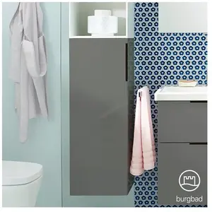 Burgbad Eqio Demi-colonne, 1 porte, UH3525LF2010G0200, pas cher