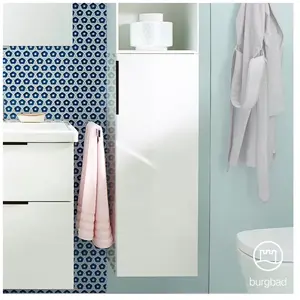 Burgbad Eqio Demi-colonne, 1 porte, UH3525RF2009G0200, pas cher